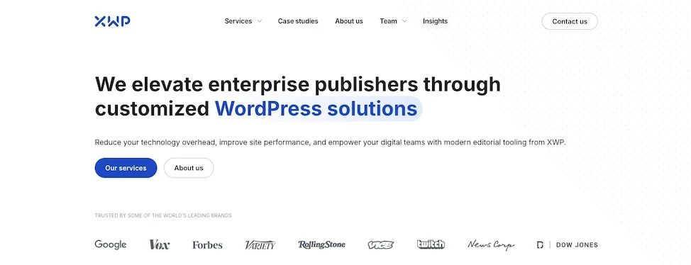 wordpress agency xwp