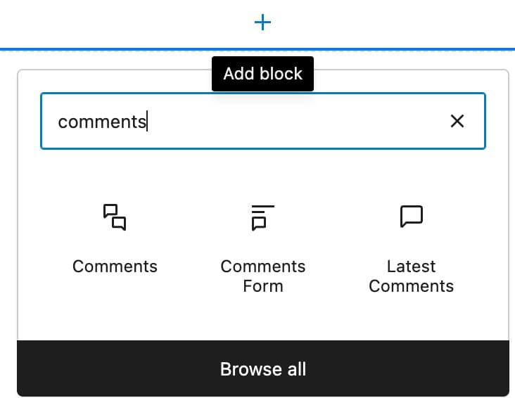 comments