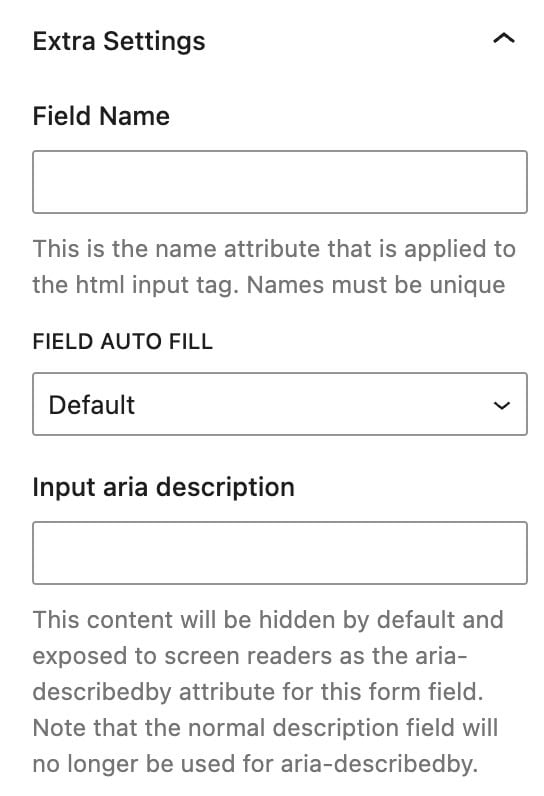 Form Labels