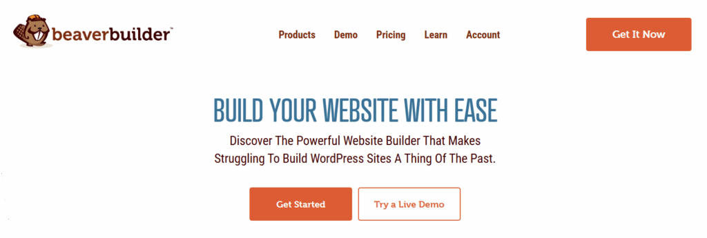 Beaver Builder page builder