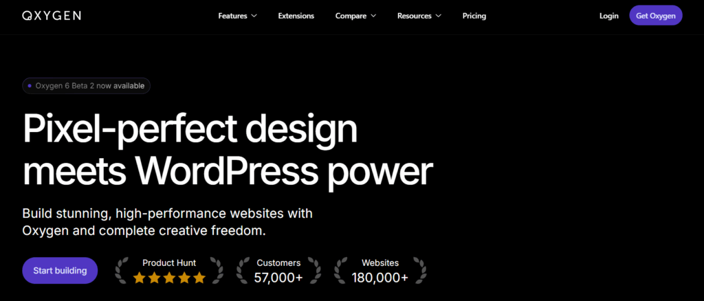 Oxygen WordPress page builder