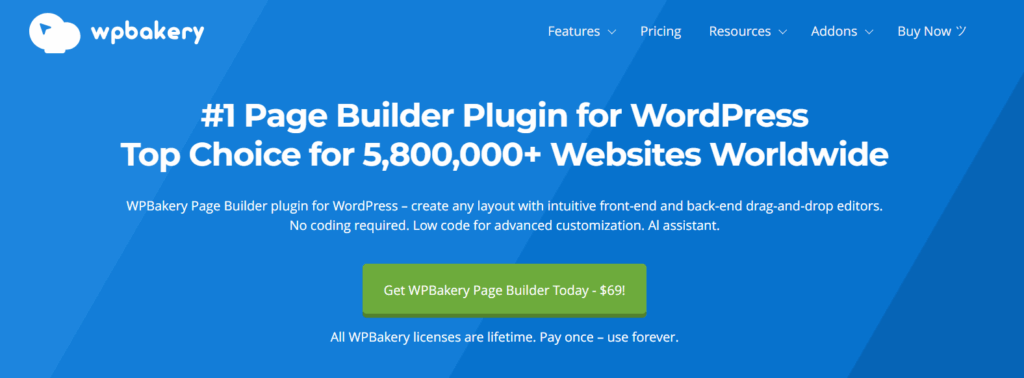 WPBakery page builder