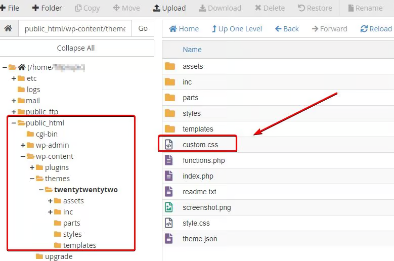 add custom theme to WordPress CSS files