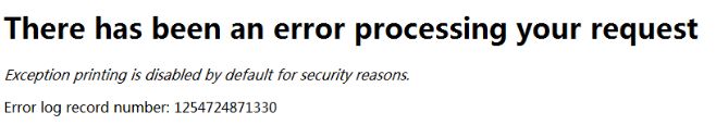 Magento 2 error reporting differs from Magento 1. For security concerns, Magento 2 hides the whole error message. Instead, it only displays the 