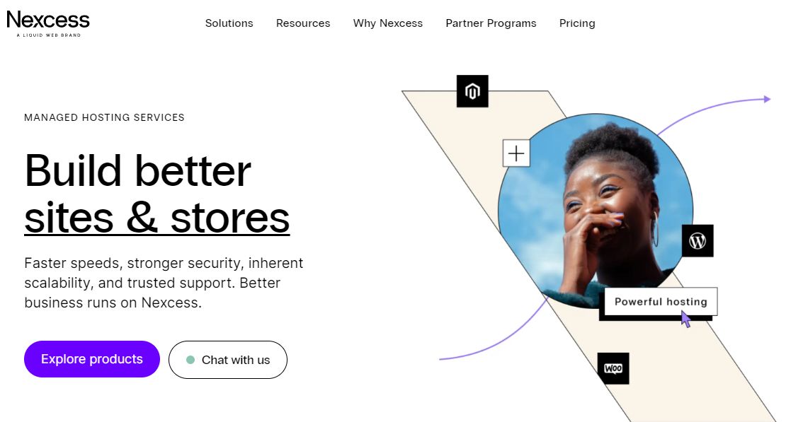 Best ecommerce hosting: Nexcess. 