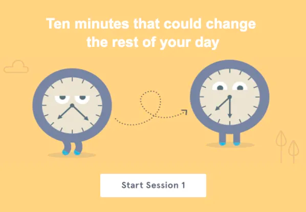 headspace email example