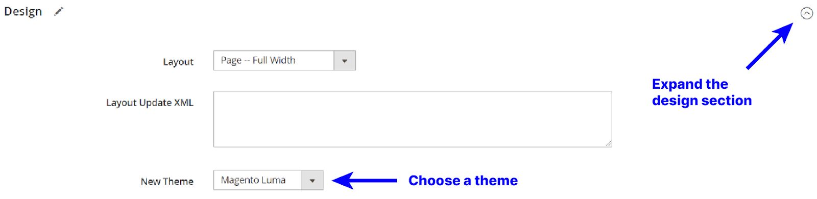 Choose and customize your store theme in Magento 2 Page Builder