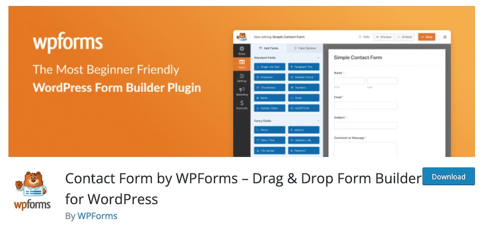 WPForms plugin