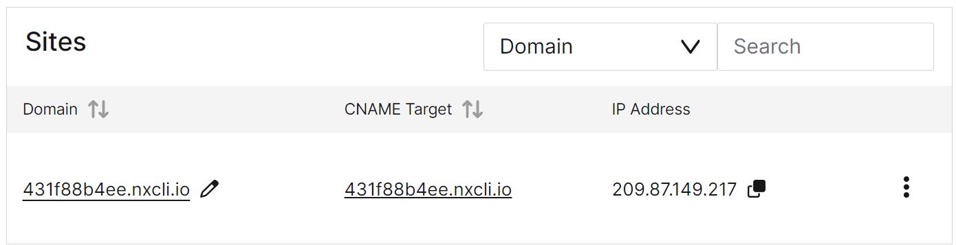 Go to Sites. In the flexible plan options, find and click on the Sites section.