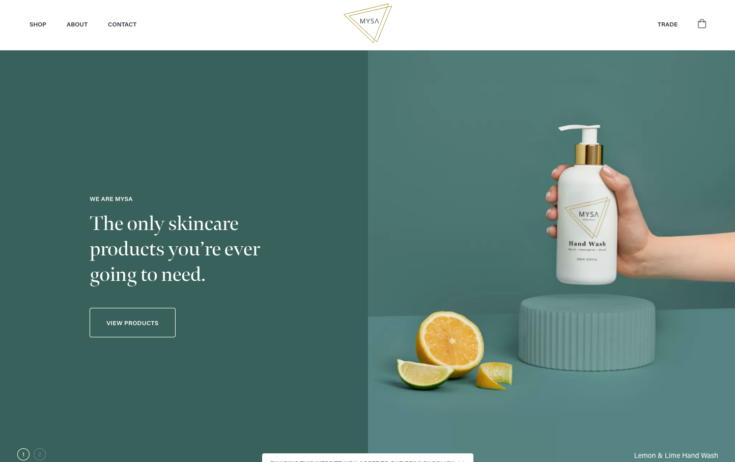 Comfortable colors on the eyes is another modern web design trend for 2023