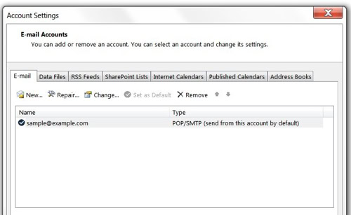 Account Settings edit