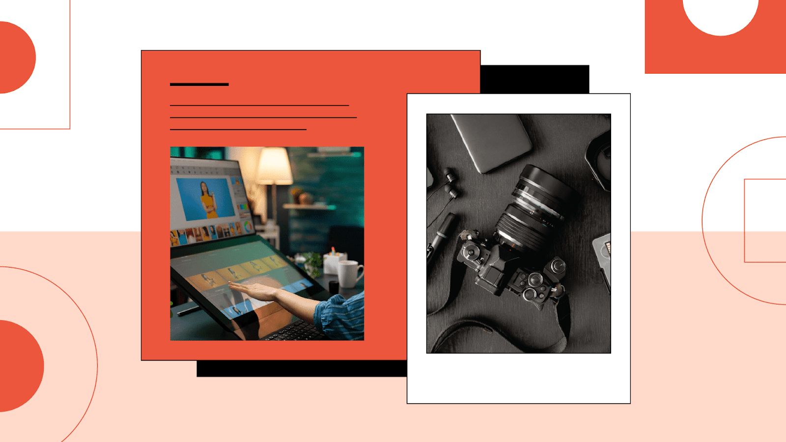 Graphic design and photography add value for clients who may not have internal design departments.