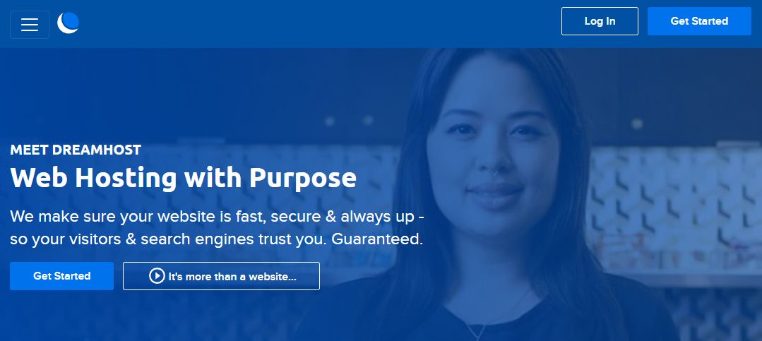 Best ecommerce hosting: DreamHost.