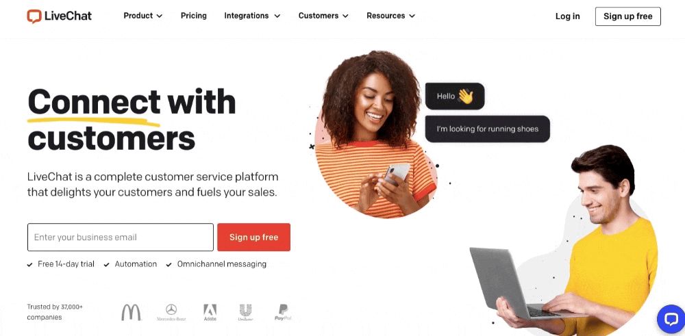 LiveChat is the best Magento help desk extension for multi-store front customer support.