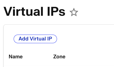 add virtual ip link highlighted
