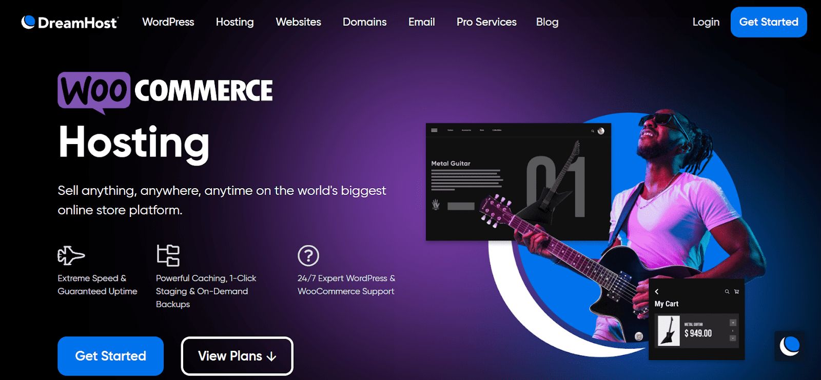 With over 400,000 customers, it’s easy to see why DreamHost is one of the best hosting providers for WooCommerce.