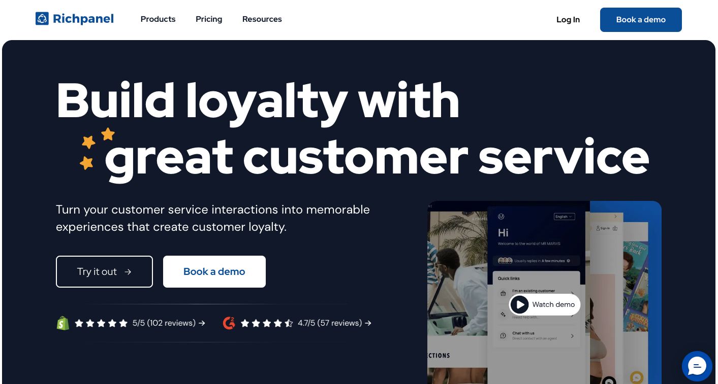 Richpanel is a Magento help desk extension for cross-help-desk integration and customer self-service automation.