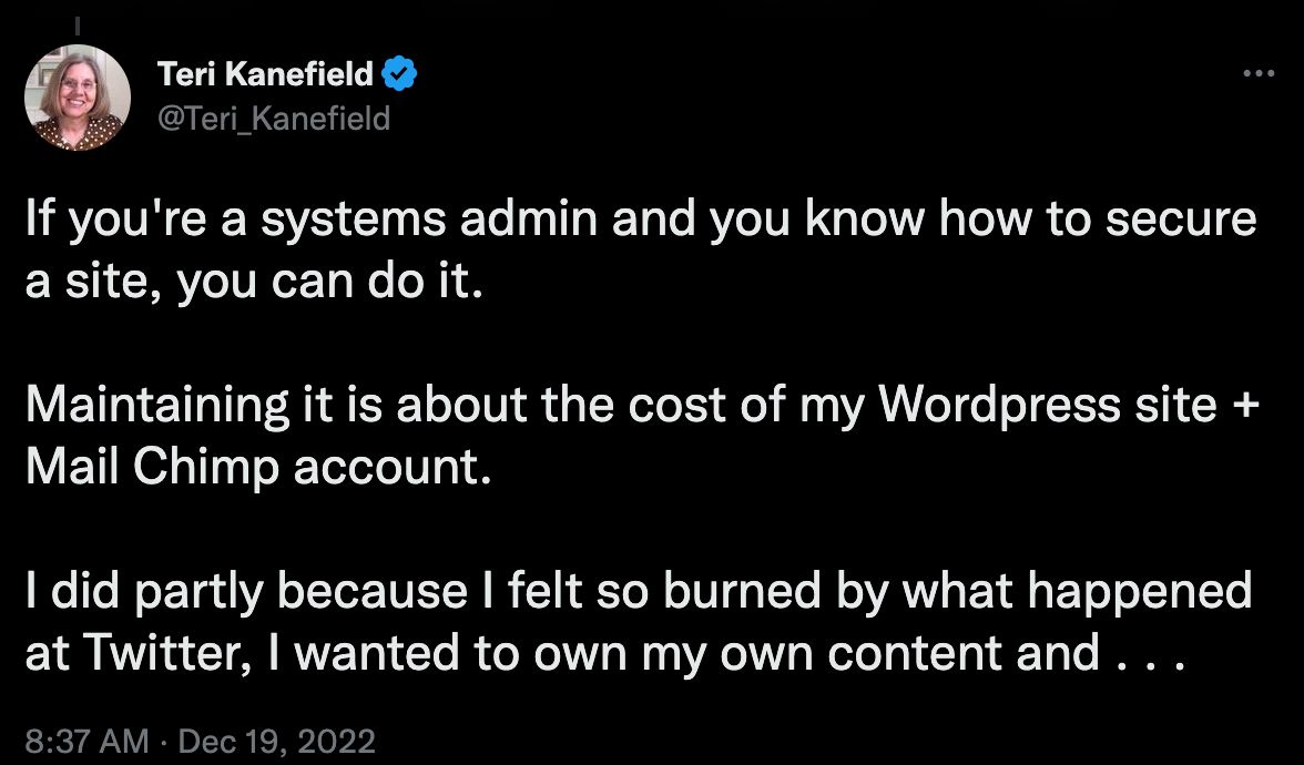 Teri Kanefield tweet