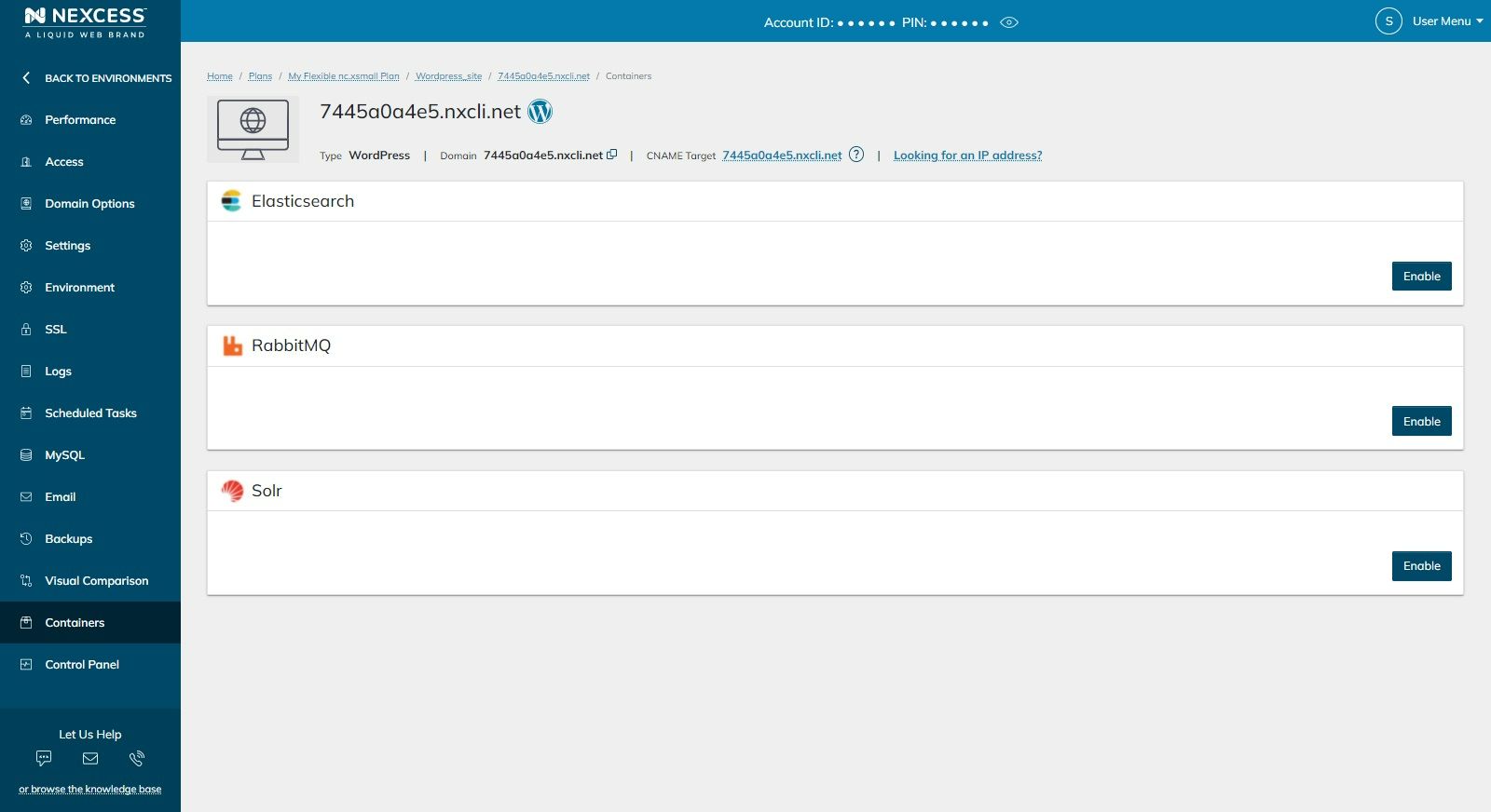 Can development environments have their own containers? Yes, they can.