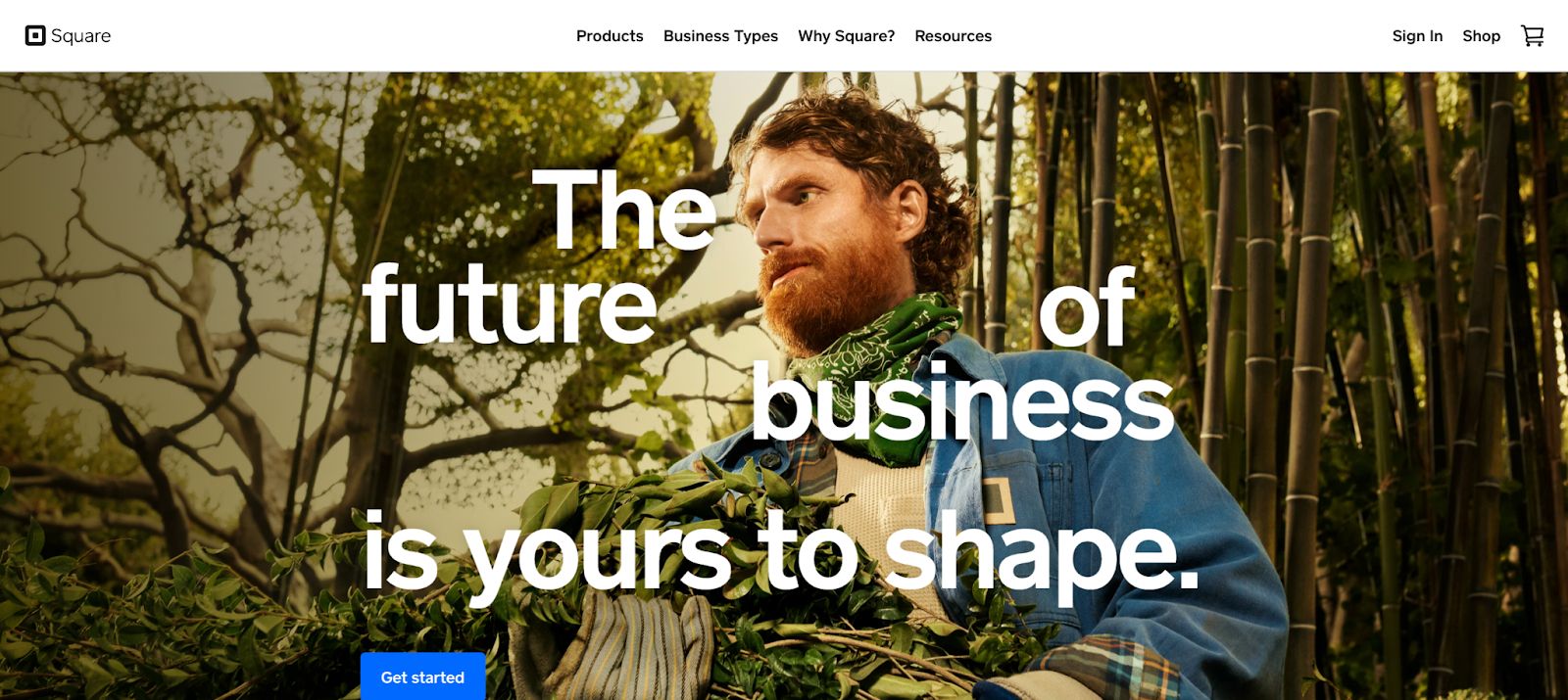 Online payment methods: Square.