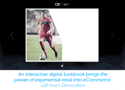 Nike's digital lookbook