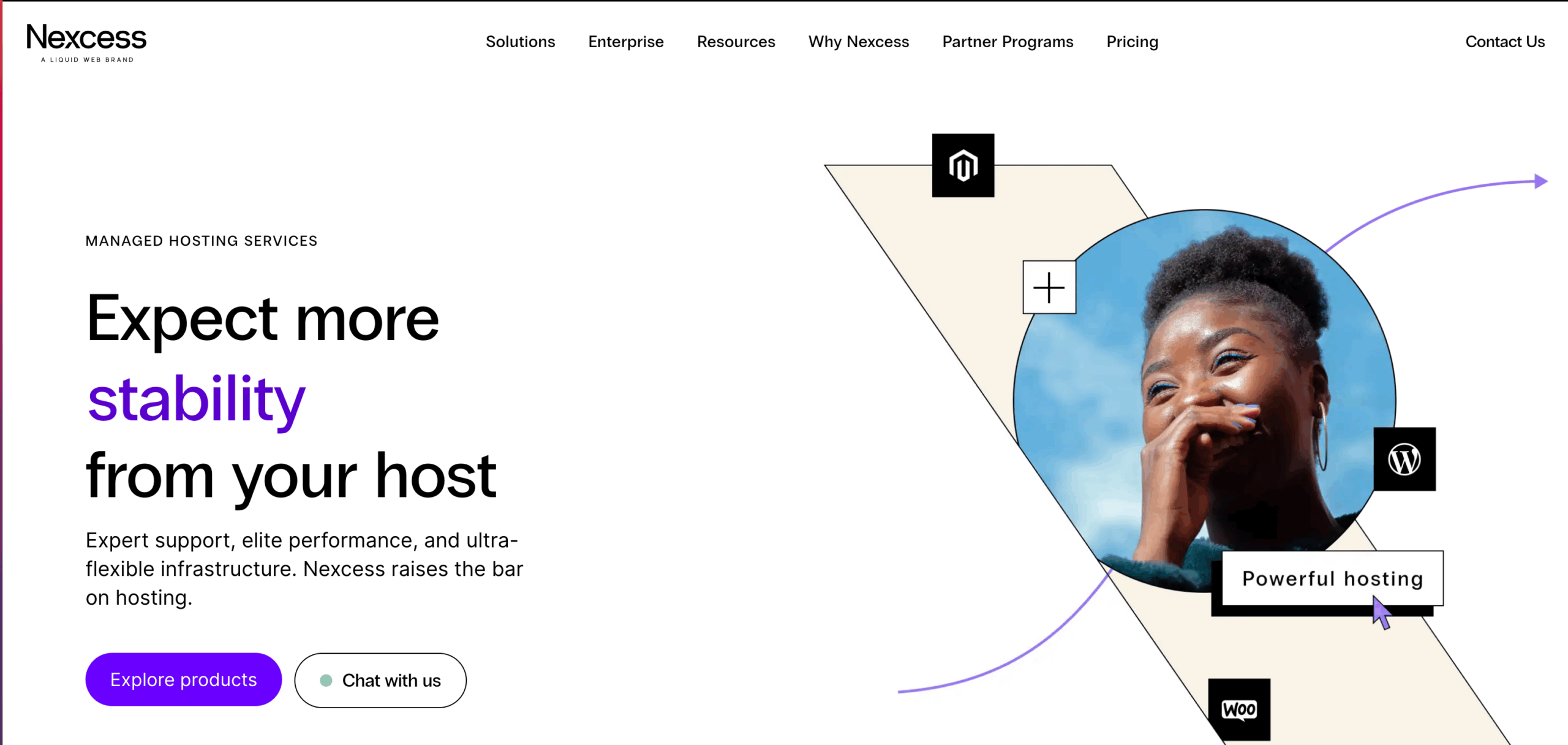 Nexcess is an ideal GoDaddy alternative for web hosting
