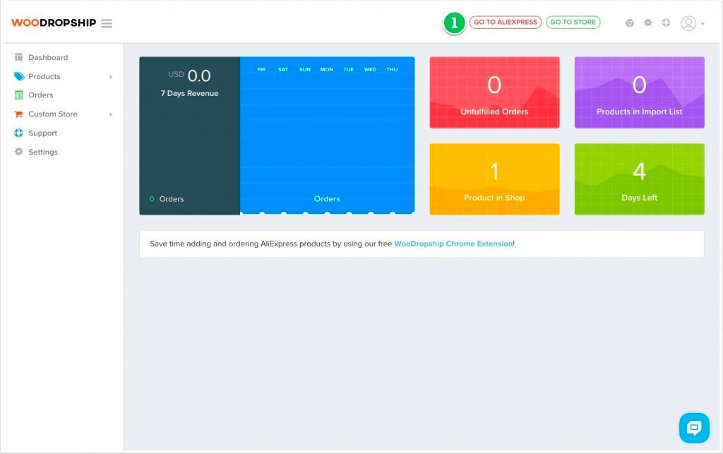 Add Your First Aliexpress Product