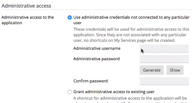 gif showing admin username and password entered