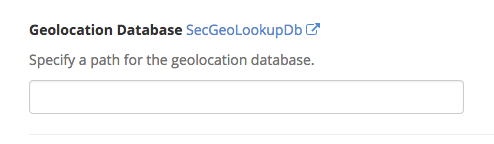 geolocation database