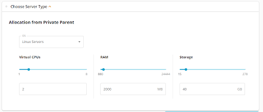 resource allocation screen