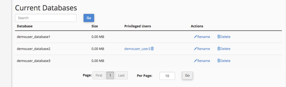 user no longer showing in section