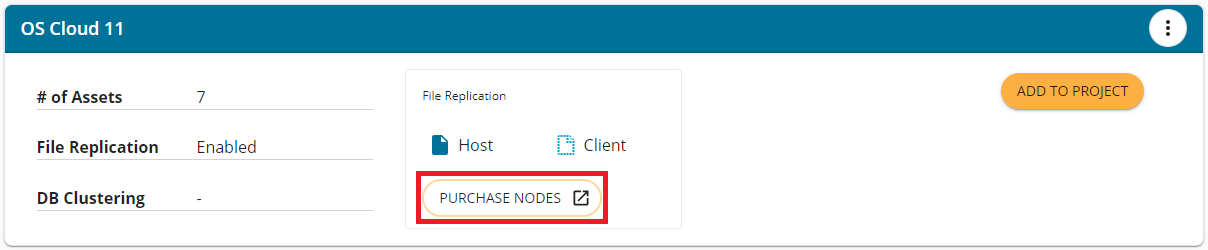 purchase nodes button highlighted