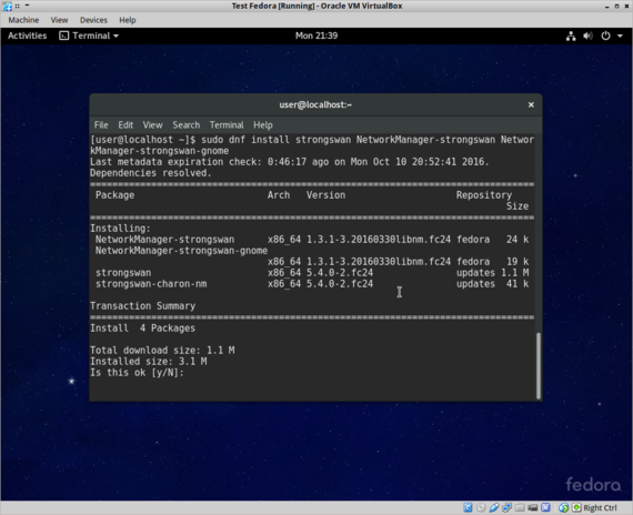 download example in command line