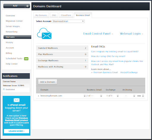 pbe management screen