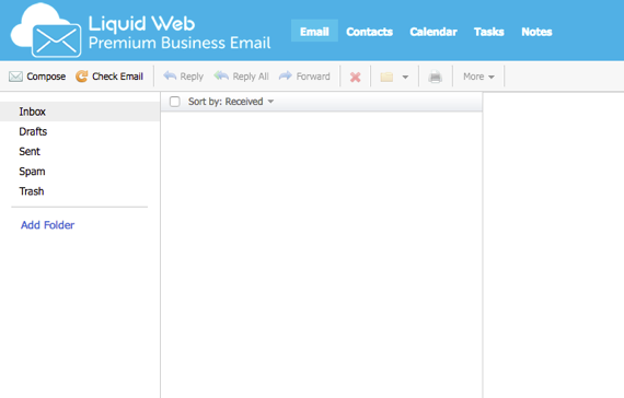 webmail home page