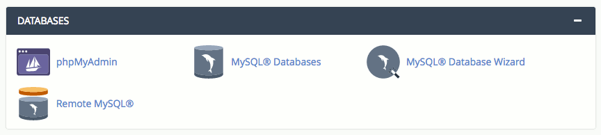 cpanel MySQL