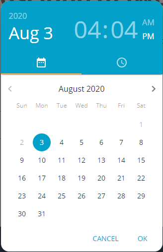 reboot time dialogue