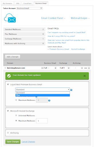 plus feature selected