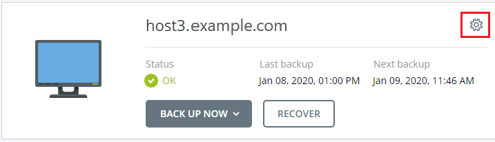 acronis edit button highlighted