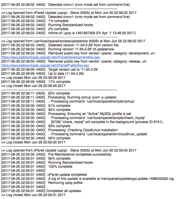 upcp update email content example