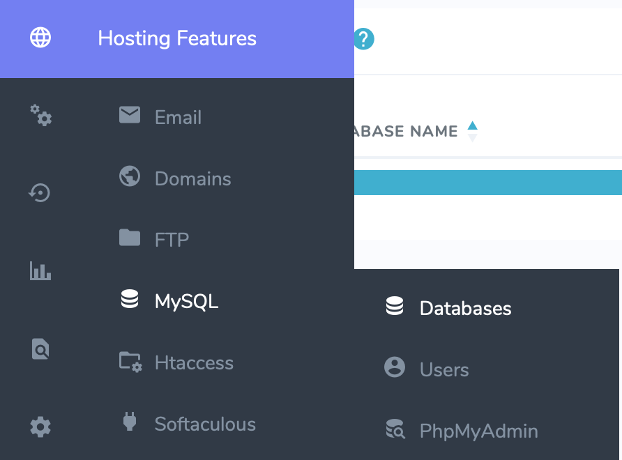 mysql databases link