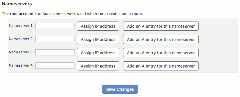 adding new nameservers