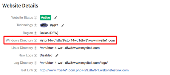 windows directory file path