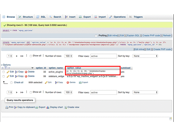 gif showing option_value being changed