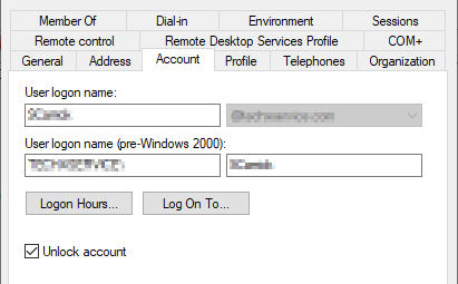unlock account screenshot