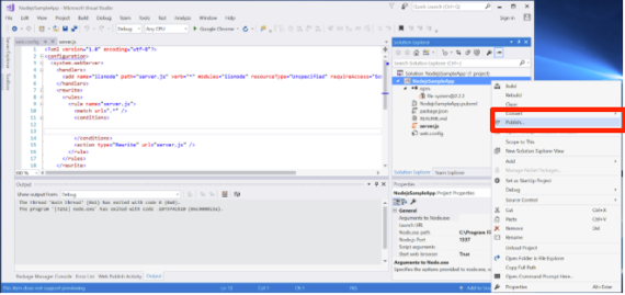 user showing and publish highlighted