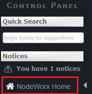 nodeworx home link