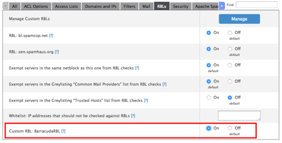 custom rbl barracudarbl highlighted