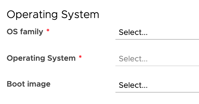 vm operating system details