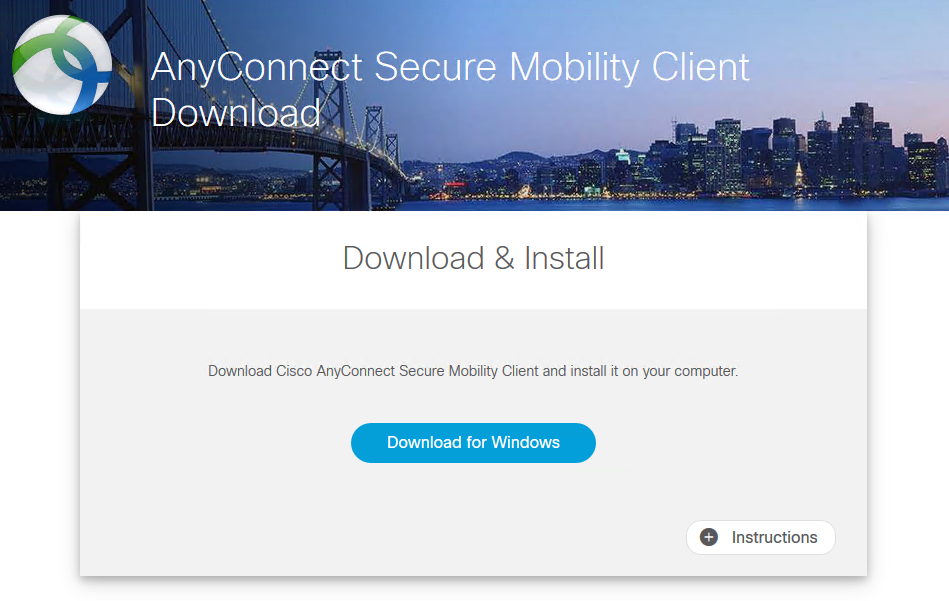 download windows client screenshot